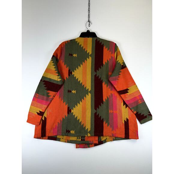 Tamsy Sweater Women’s One Size Fits All Multicolor Long Sleeve Polyester Blend - Picture 2 of 5